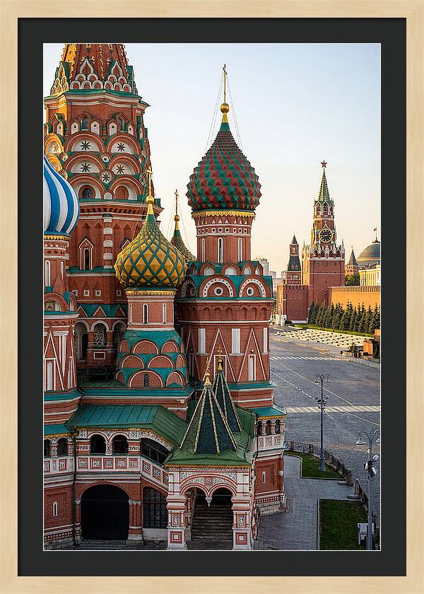 St. Basils Cathedral In Moscow
