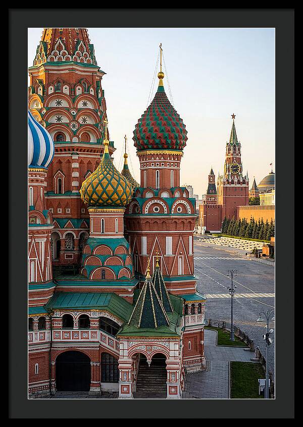 St. Basils Cathedral In Moscow