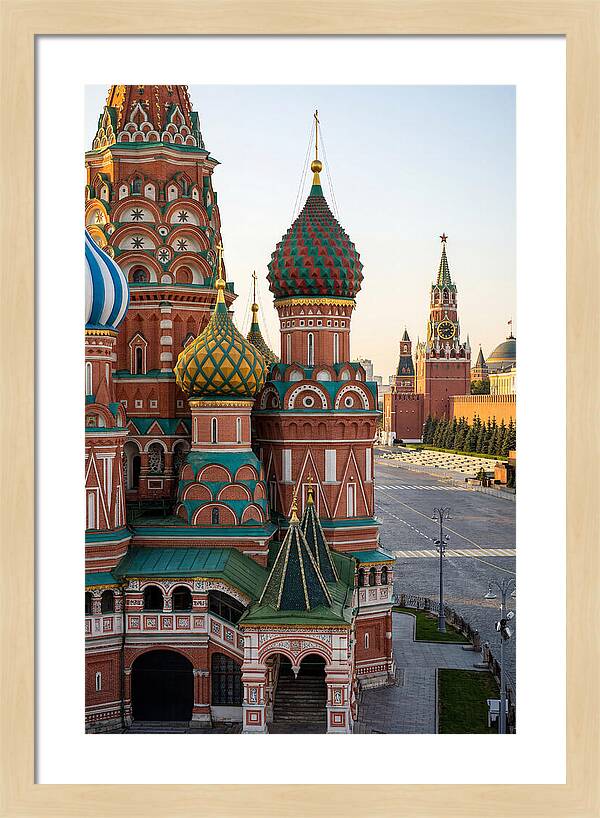 St. Basils Cathedral In Moscow