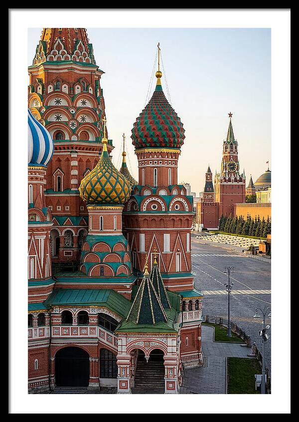 St. Basils Cathedral In Moscow