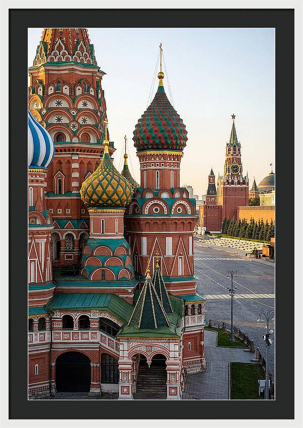 St. Basils Cathedral In Moscow