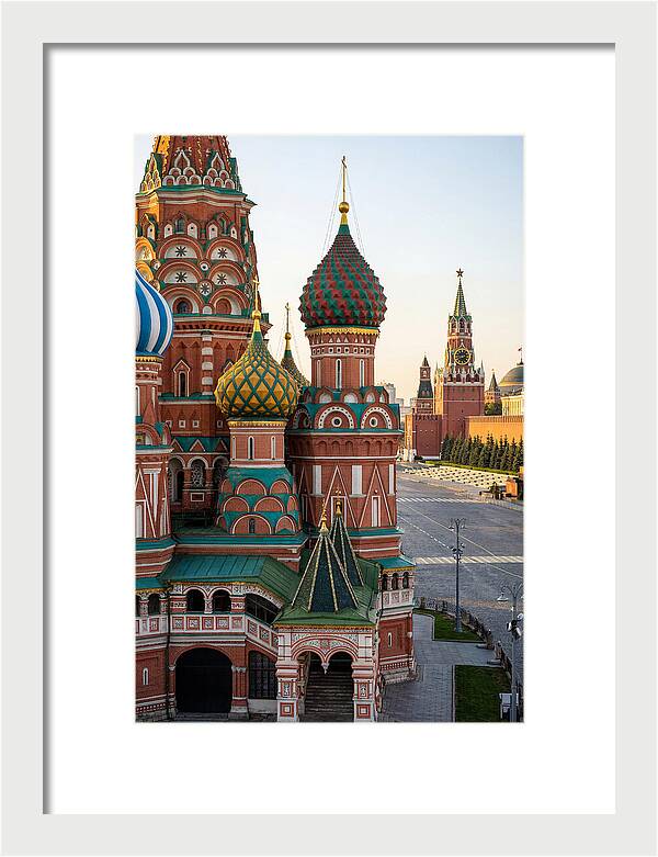 St. Basils Cathedral In Moscow