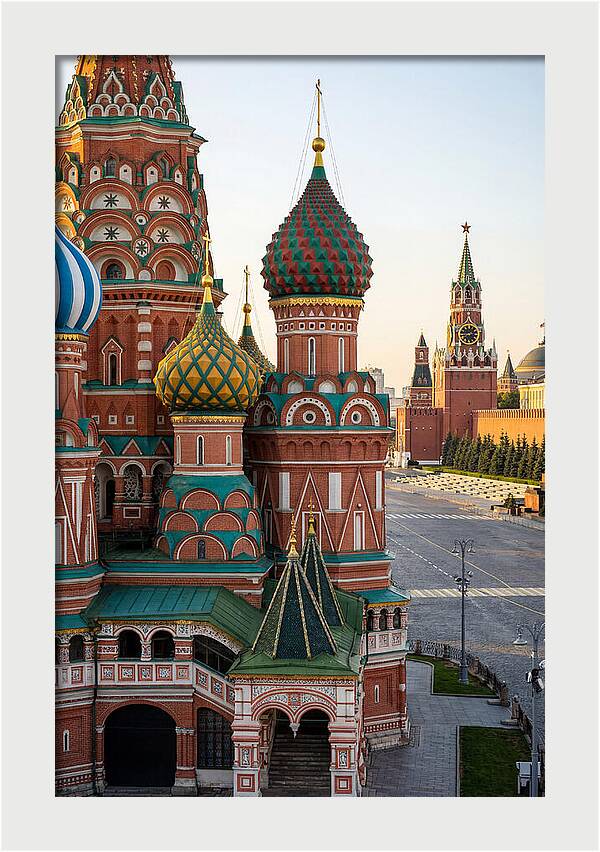 St. Basils Cathedral In Moscow