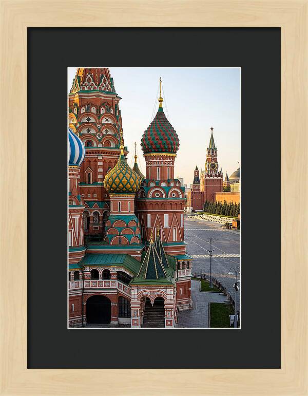 St. Basils Cathedral In Moscow