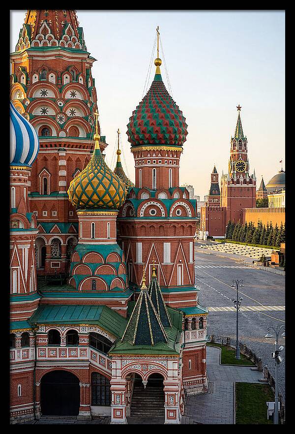 St. Basils Cathedral In Moscow