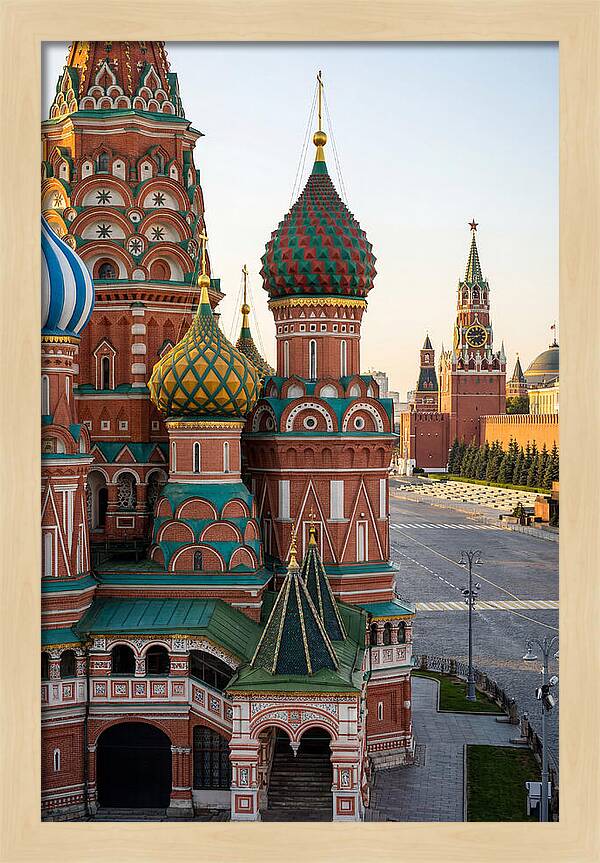 St. Basils Cathedral In Moscow