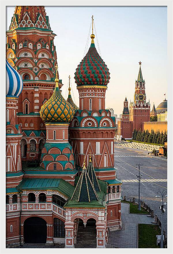 St. Basils Cathedral In Moscow