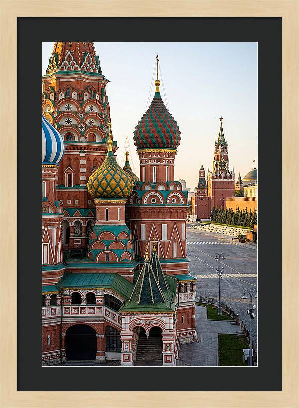St. Basils Cathedral In Moscow