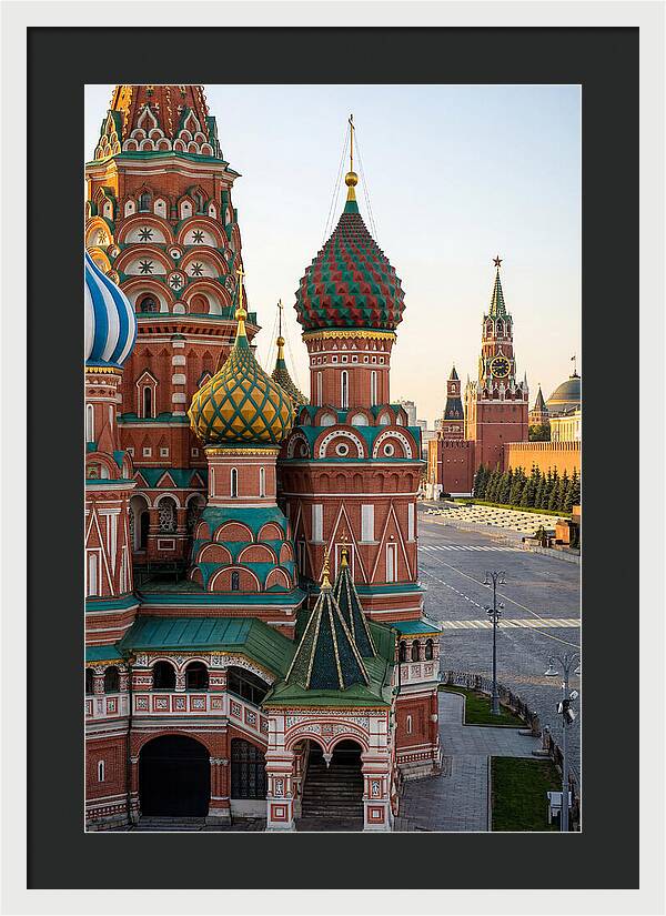 St. Basils Cathedral In Moscow