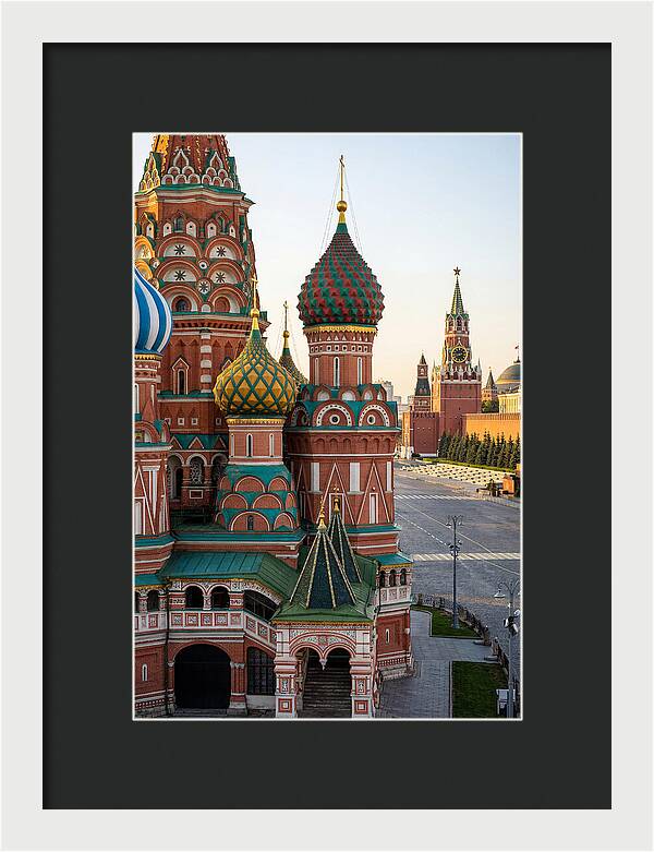 St. Basils Cathedral In Moscow
