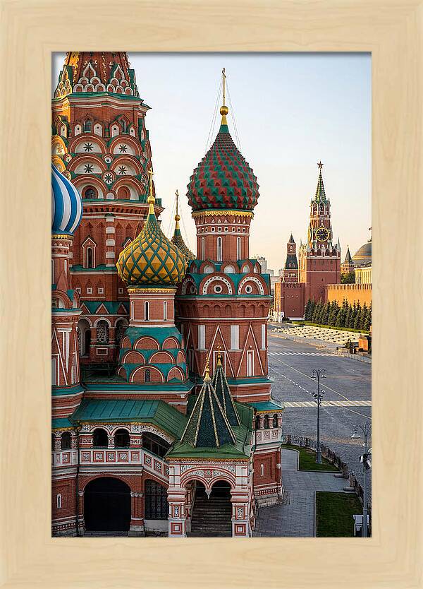 St. Basils Cathedral In Moscow