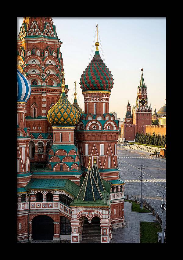 St. Basils Cathedral In Moscow