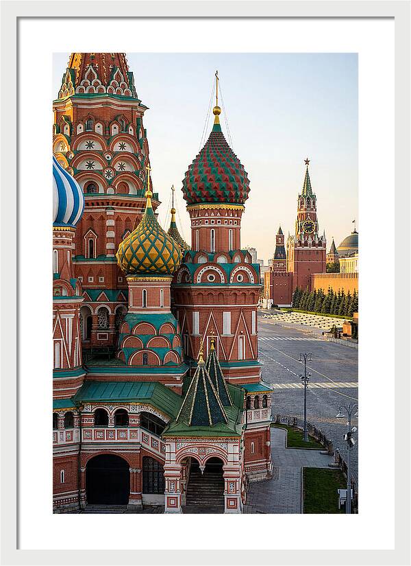 St. Basils Cathedral In Moscow