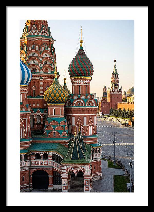 St. Basils Cathedral In Moscow