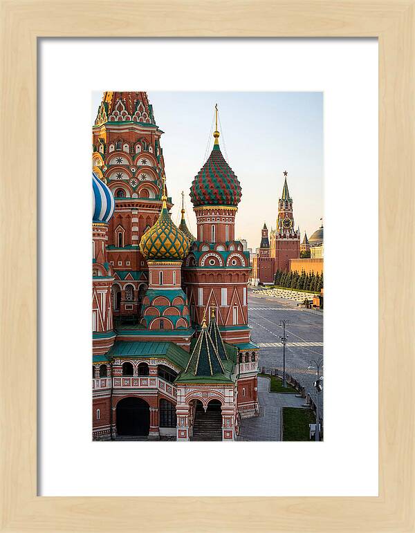 St. Basils Cathedral In Moscow