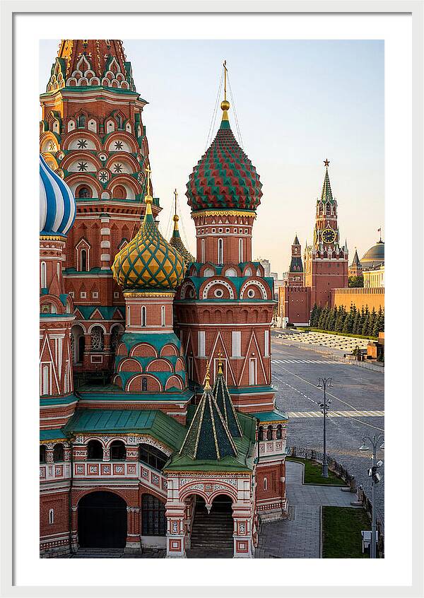 St. Basils Cathedral In Moscow