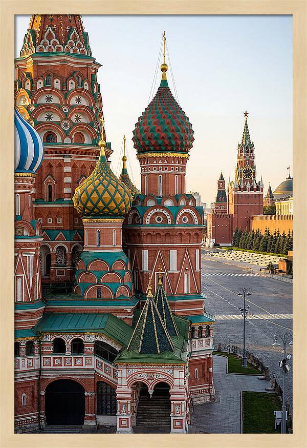 St. Basils Cathedral In Moscow