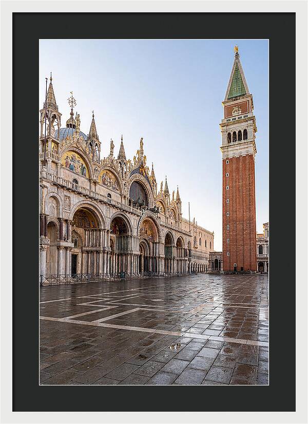 St Marks Basilica At Dawn