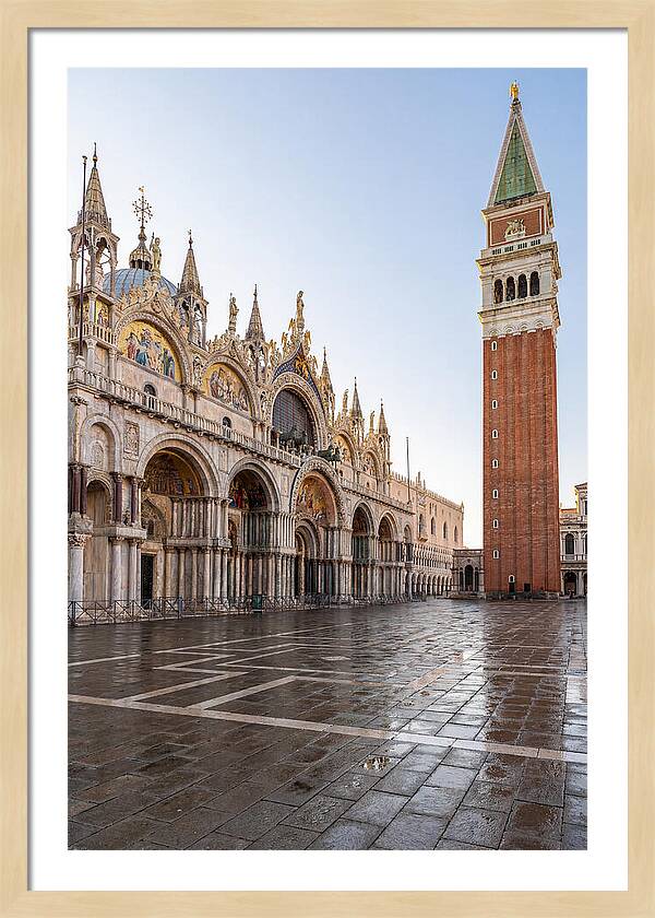 St Marks Basilica At Dawn