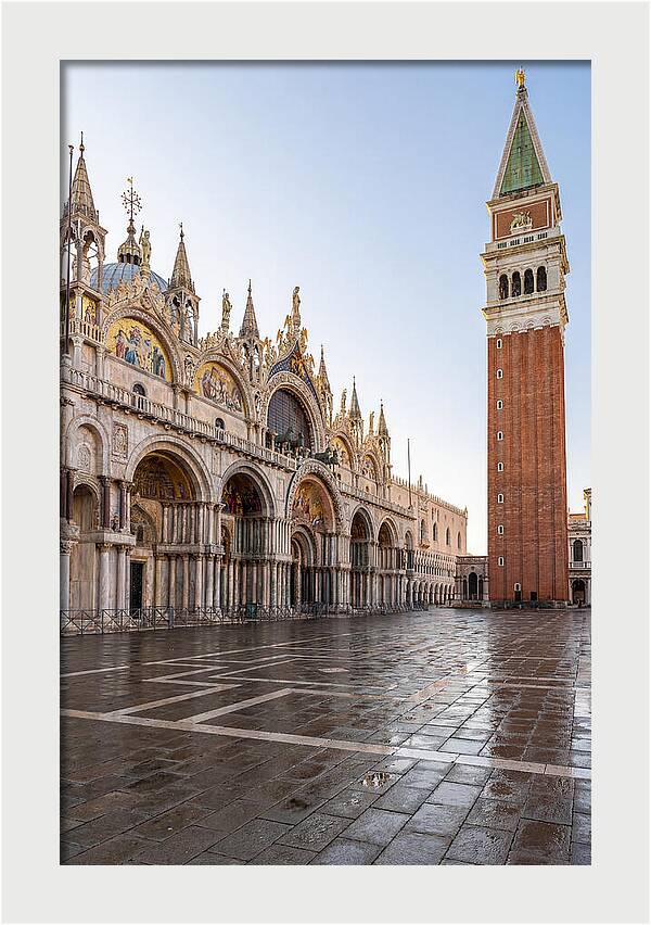 St Marks Basilica At Dawn