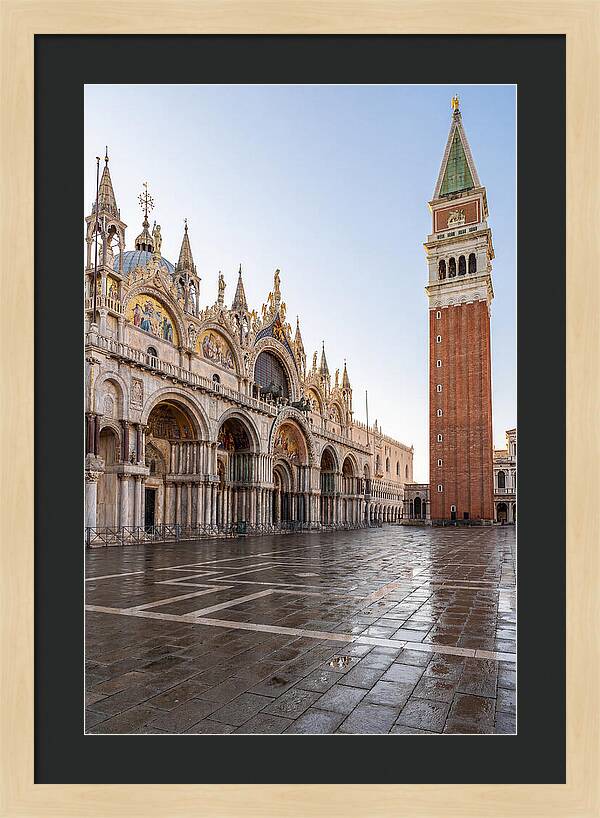 St Marks Basilica At Dawn