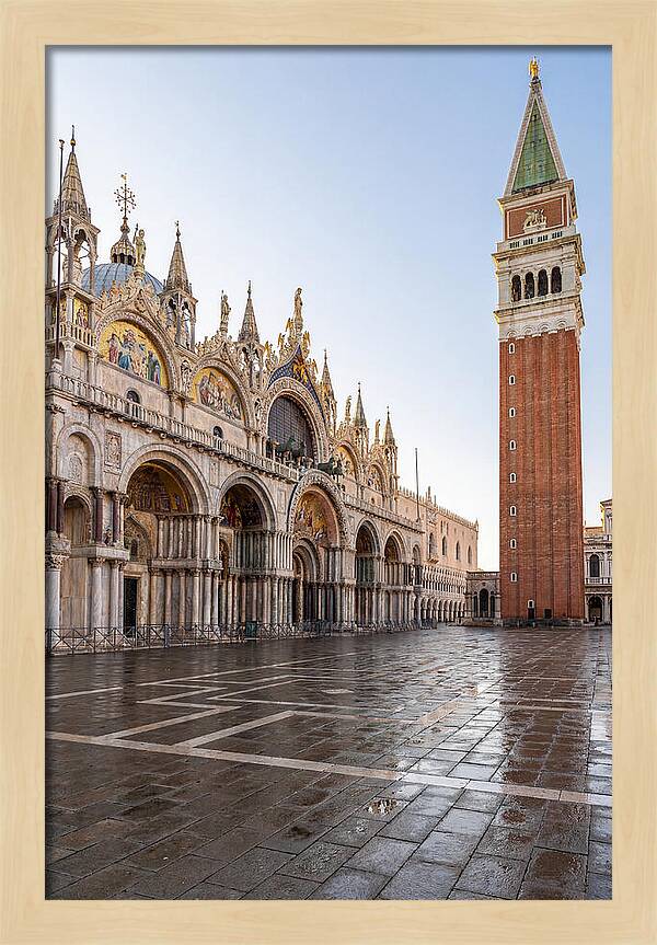 St Marks Basilica At Dawn