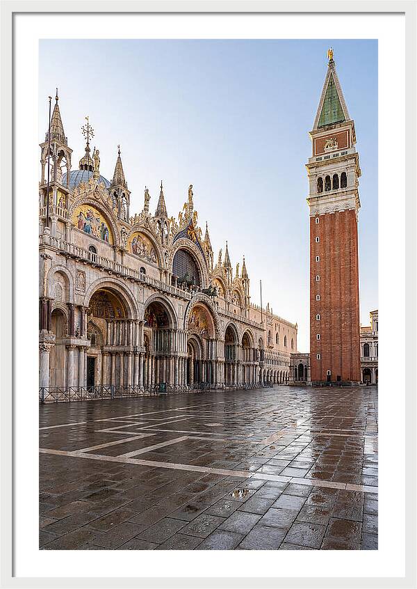 St Marks Basilica At Dawn