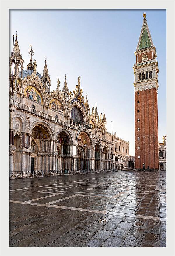 St Marks Basilica At Dawn