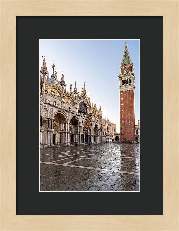 St Marks Basilica At Dawn