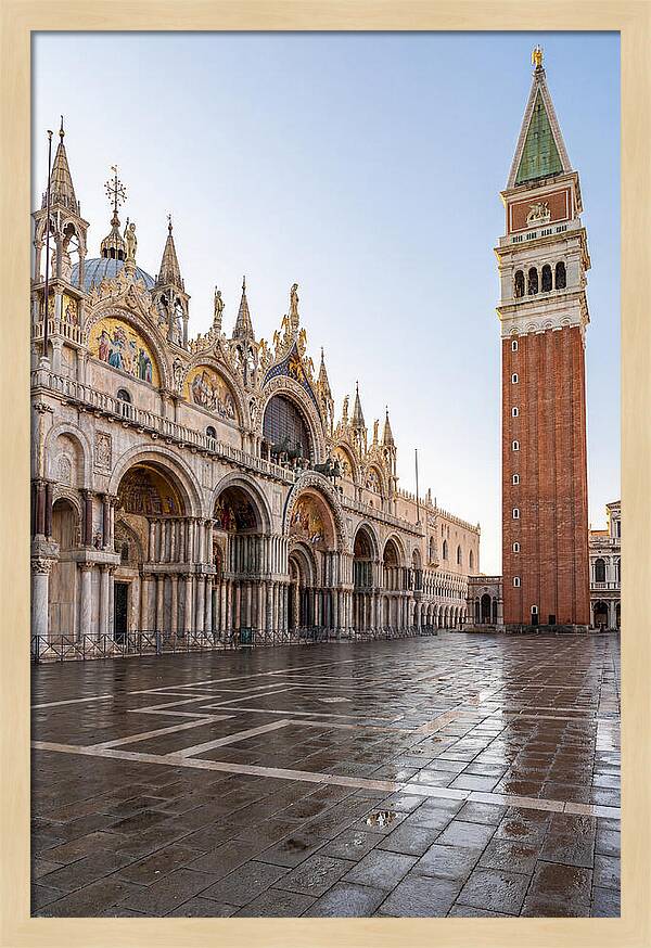 St Marks Basilica At Dawn