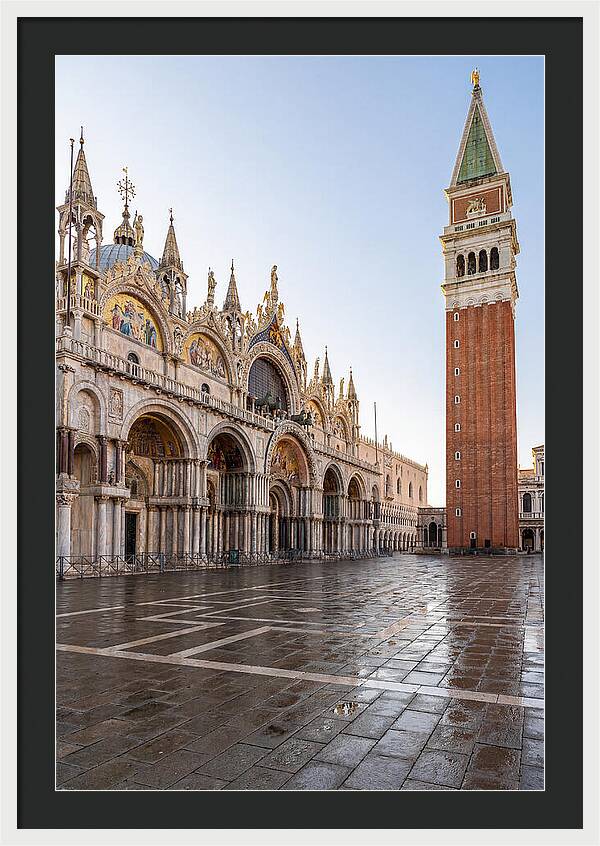 St Marks Basilica At Dawn