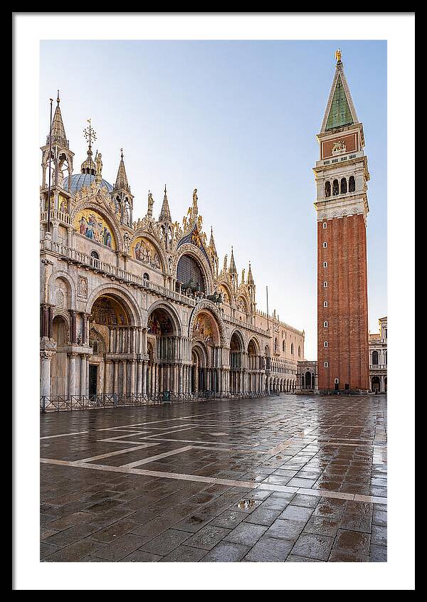 St Marks Basilica At Dawn