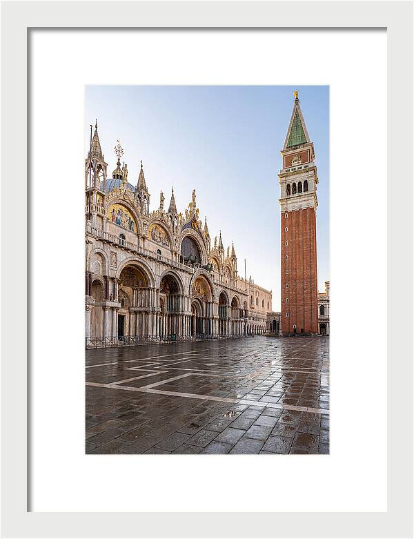 St Marks Basilica At Dawn