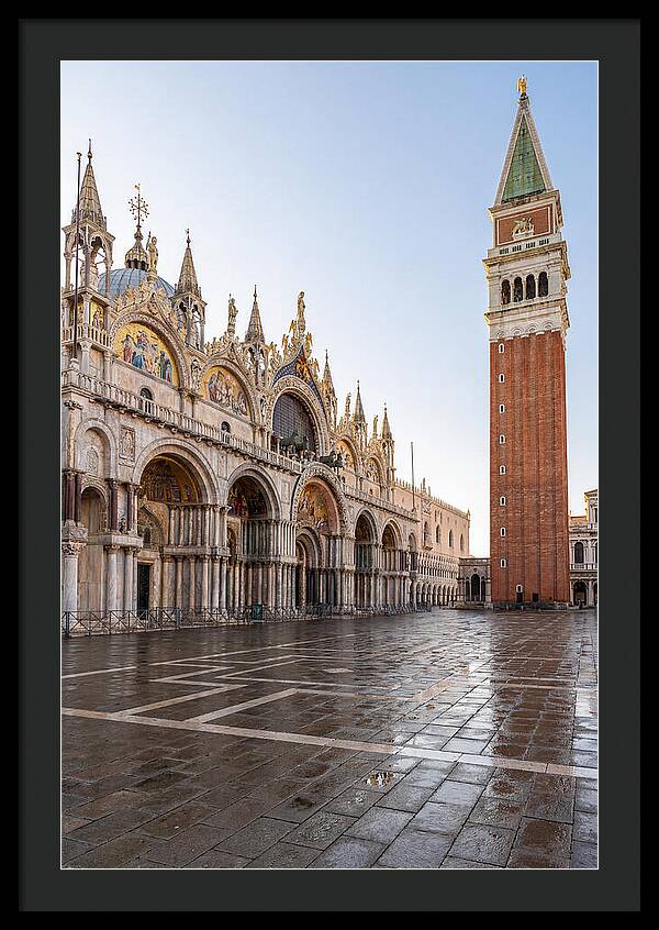 St Marks Basilica At Dawn