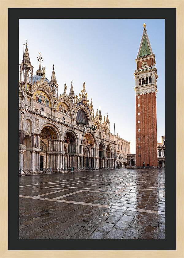 St Marks Basilica At Dawn