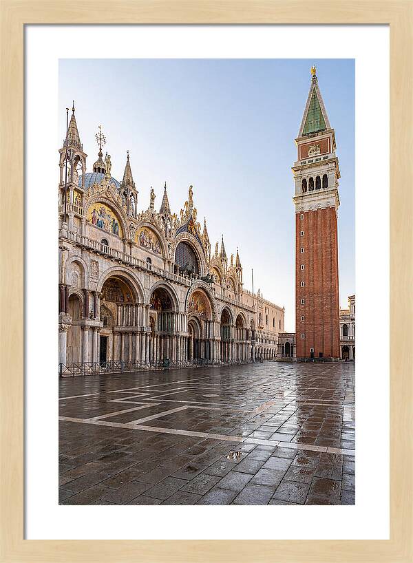 St Marks Basilica At Dawn