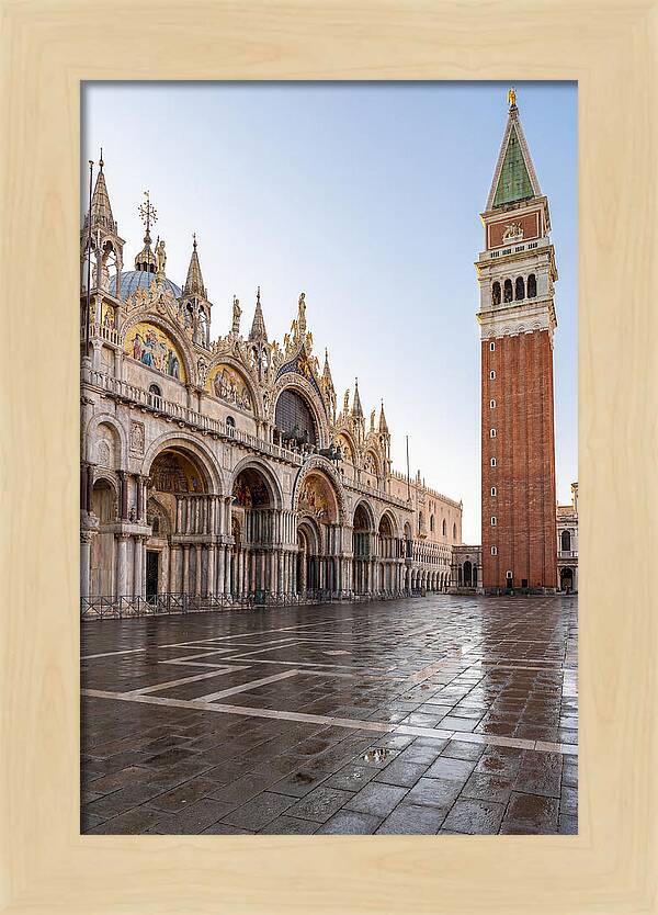 St Marks Basilica At Dawn