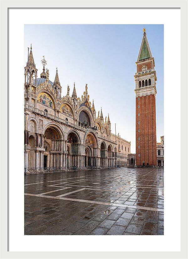 St Marks Basilica At Dawn