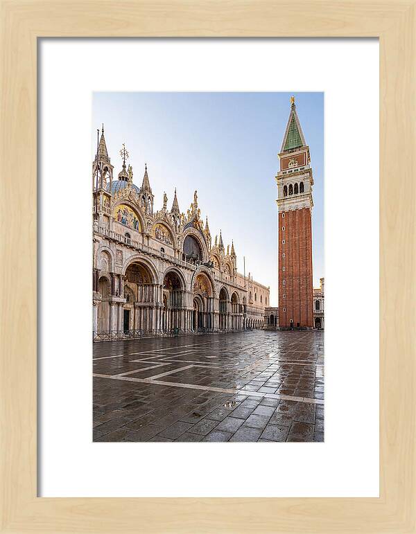St Marks Basilica At Dawn