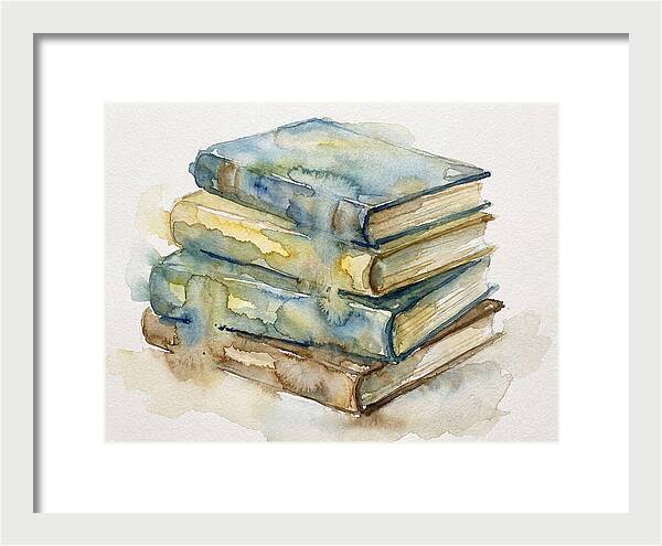 Stacked Vintage Books