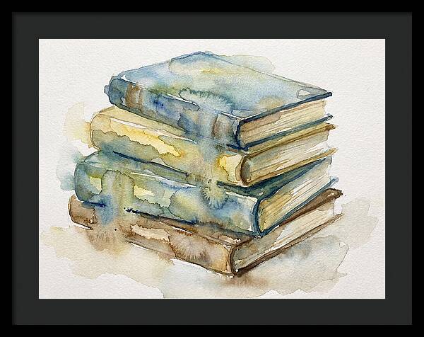 Stacked Vintage Books