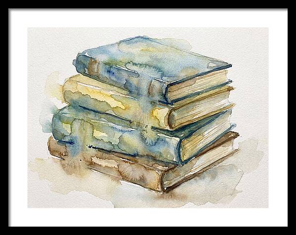 Stacked Vintage Books
