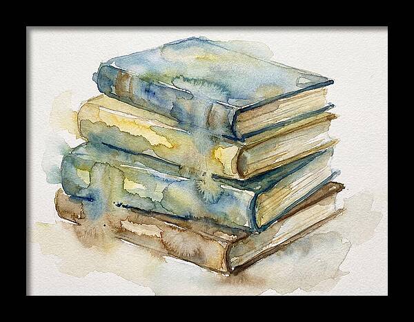 Stacked Vintage Books