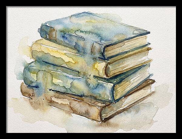 Stacked Vintage Books