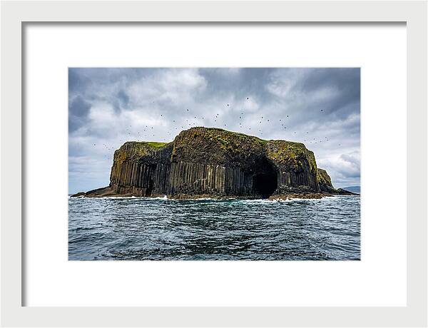 Staffa Island From The Sea