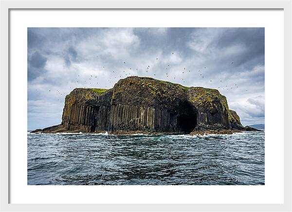 Staffa Island From The Sea