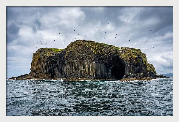 Staffa Island From The Sea