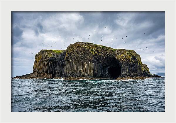 Staffa Island From The Sea