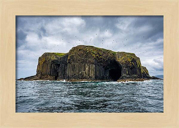 Staffa Island From The Sea