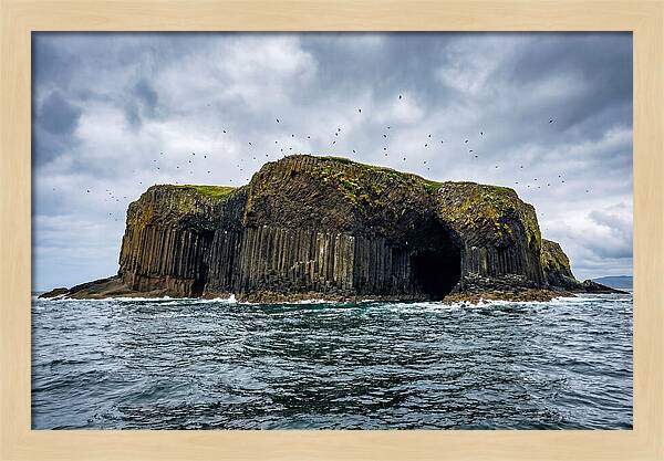 Staffa Island From The Sea